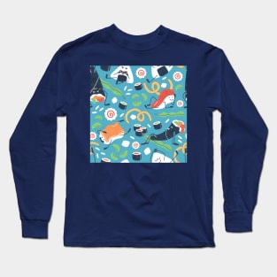 Funny Sushi Long Sleeve T-Shirt